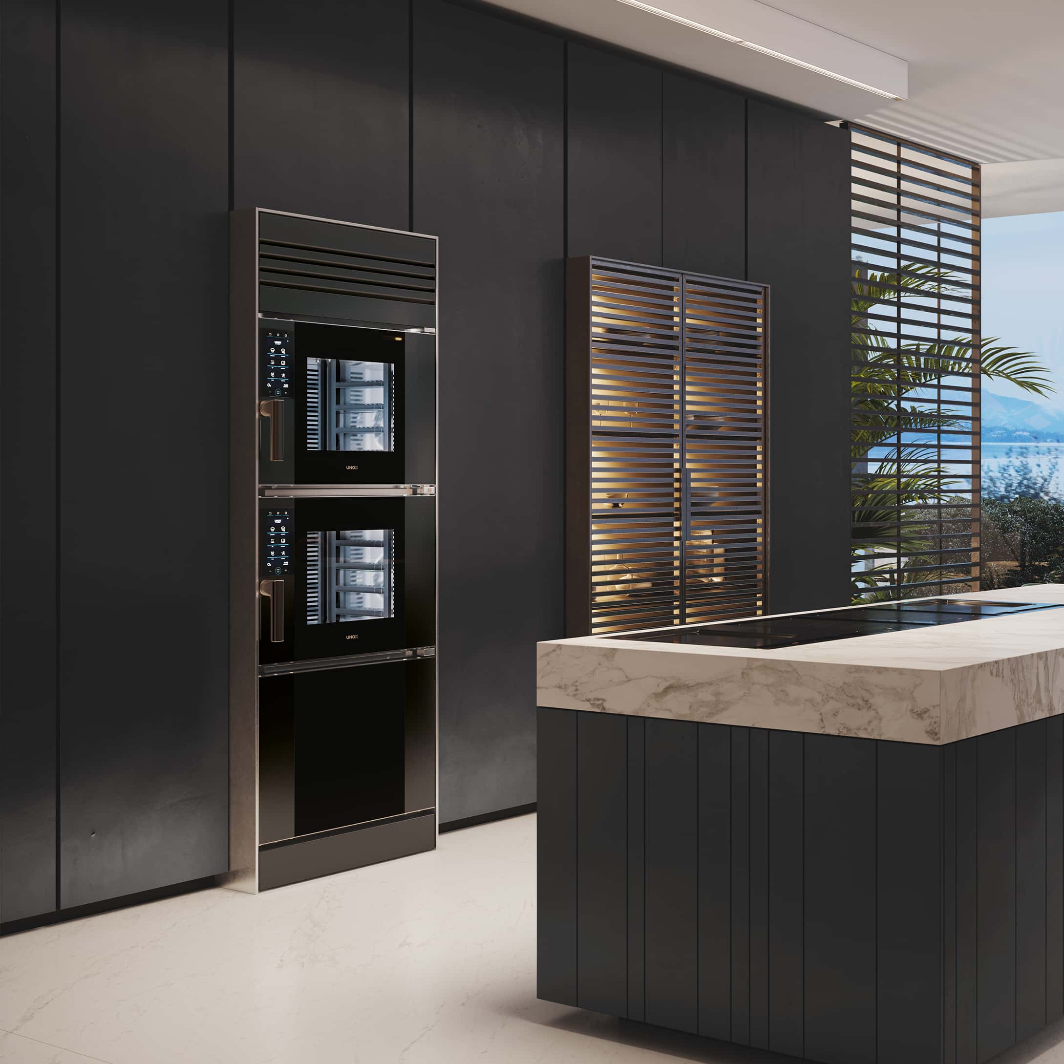 Unox Casa SuperOven Model 1 - Modern tasarımı ile lüks mutfak iç mekânlarını tamamlar
