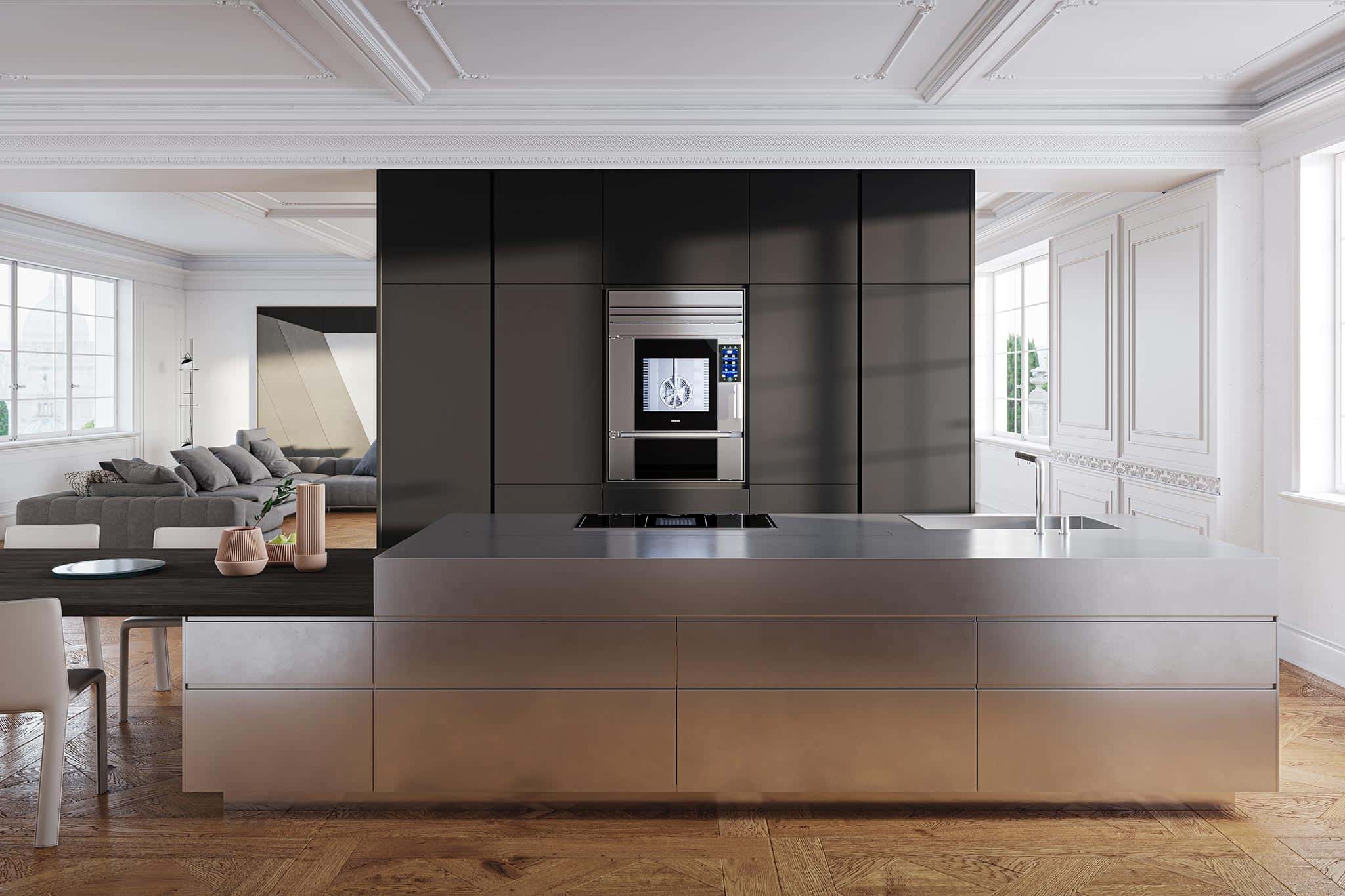 Unox Casa SuperOven Model 1S – Paslanmaz çelik kaplamalı, yerden tasarruf sağlayan en iyi lüks tek hazneli akıllı fırın