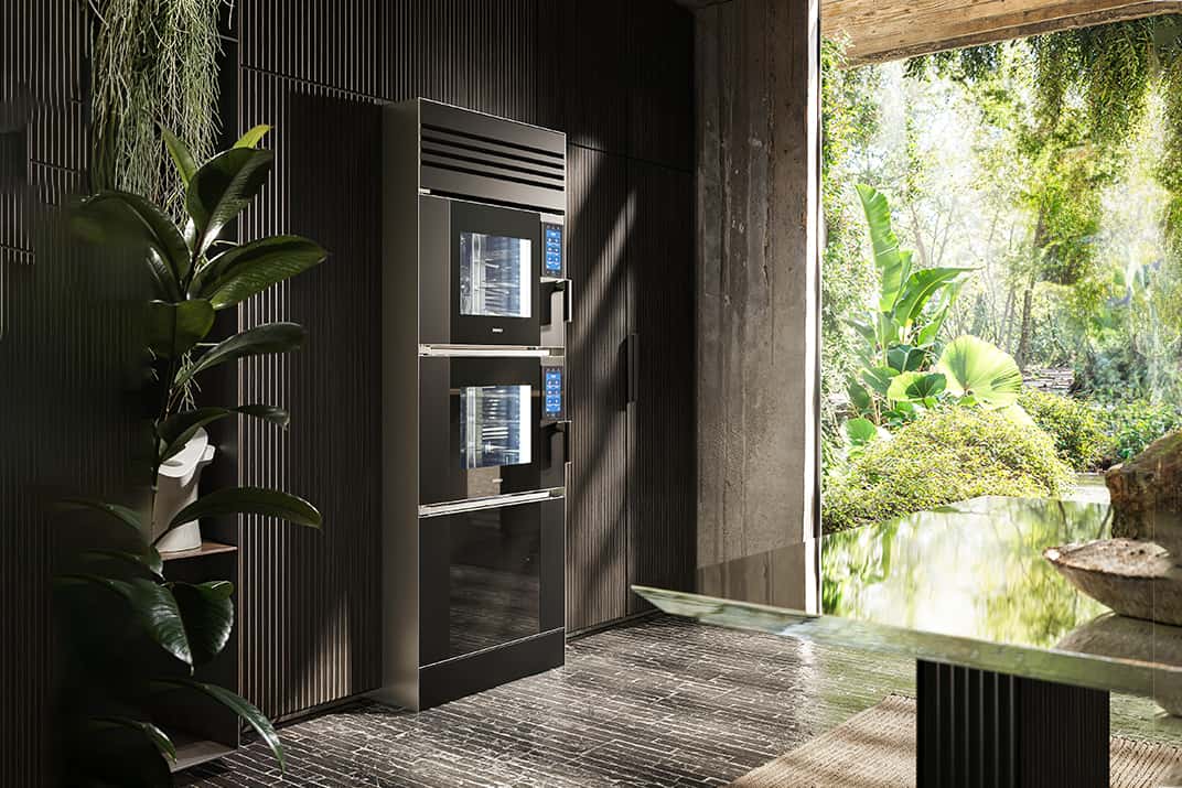 Ormanda Unox Casa Model 1 Black Edition çift fırınlı lüks mutfak
